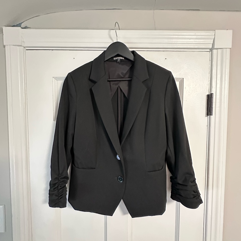 Express Black Blazer Professional Tailored